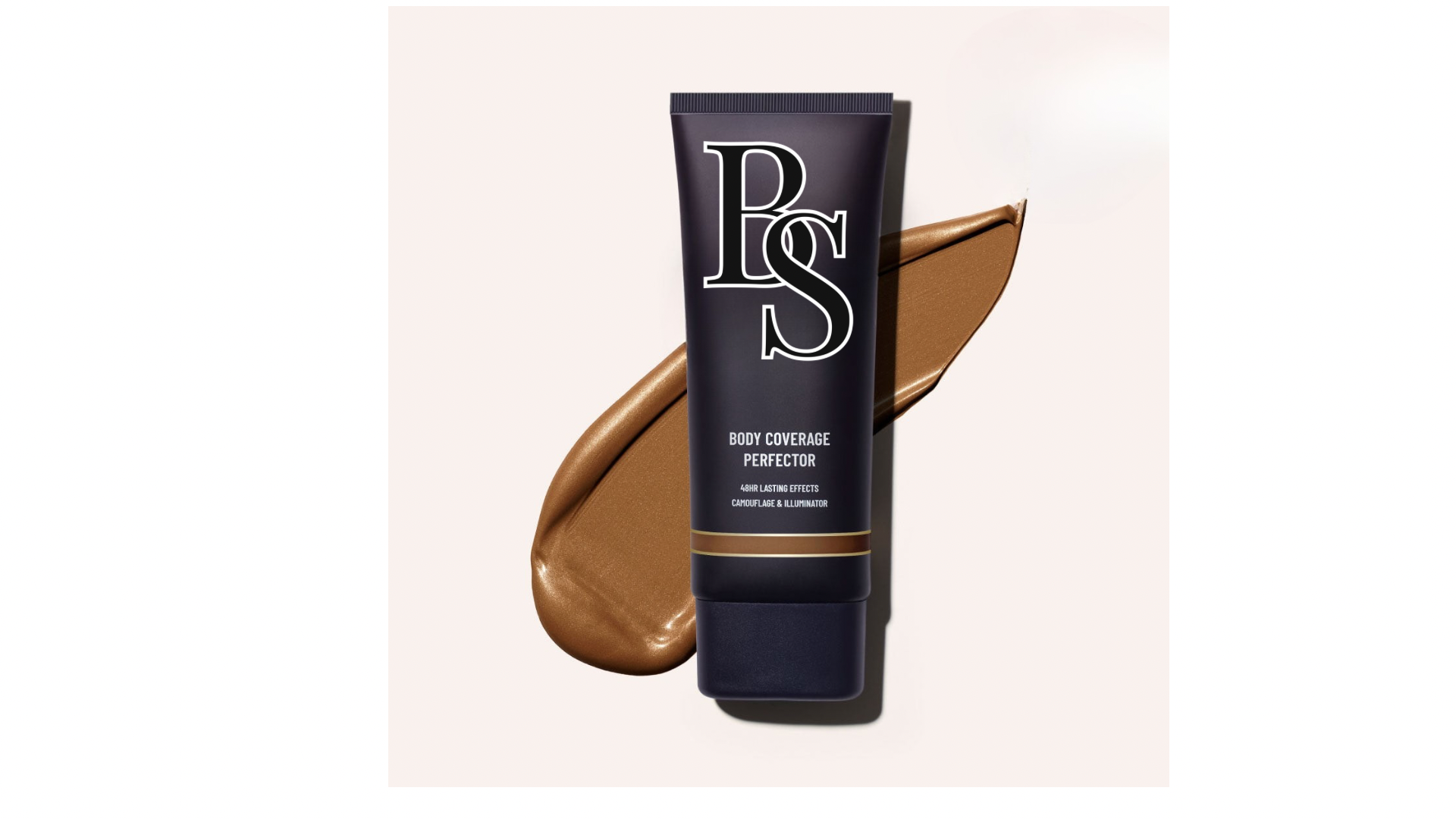Body Coverage Perfector – Tan Radiance shade with swatch