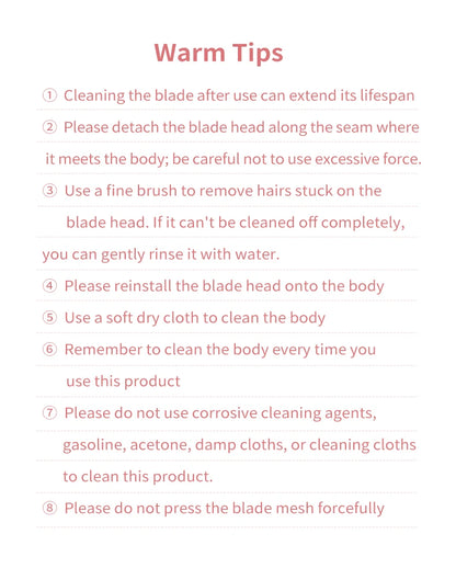Portable Waterproof 2 In 1 Painless Shaving Knife Lady Private Part Hair Shaver Trimmer Epilator Bikini Trimmer Electric Razors