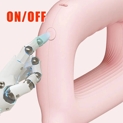 Portable Percussion Fascia Ring USB Charging Massage Belt Vibrating Neck Membrane Massage Relaxation Shoulder Massage