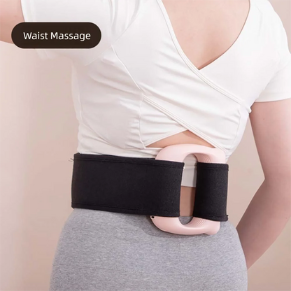 Portable Percussion Fascia Ring USB Charging Massage Belt Vibrating Neck Membrane Massage Relaxation Shoulder Massage