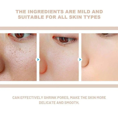 Korean Hydrating Facial Serum for Women - Pore Minimizer Anti-Aging Moisturizing Whitening Oil-Control Blackhead Removal Liquid