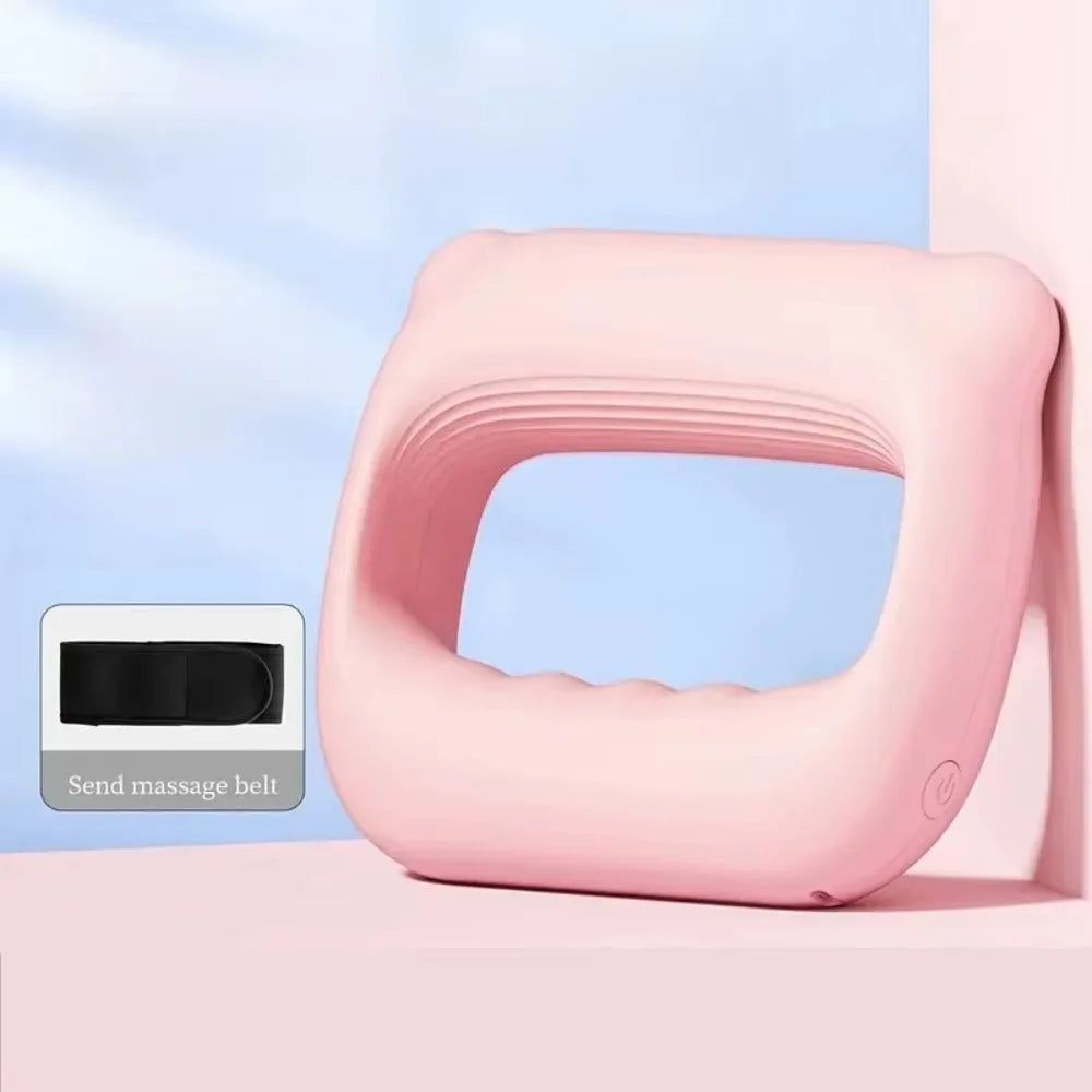 Portable Percussion Fascia Ring USB Charging Massage Belt Vibrating Neck Membrane Massage Relaxation Shoulder Massage