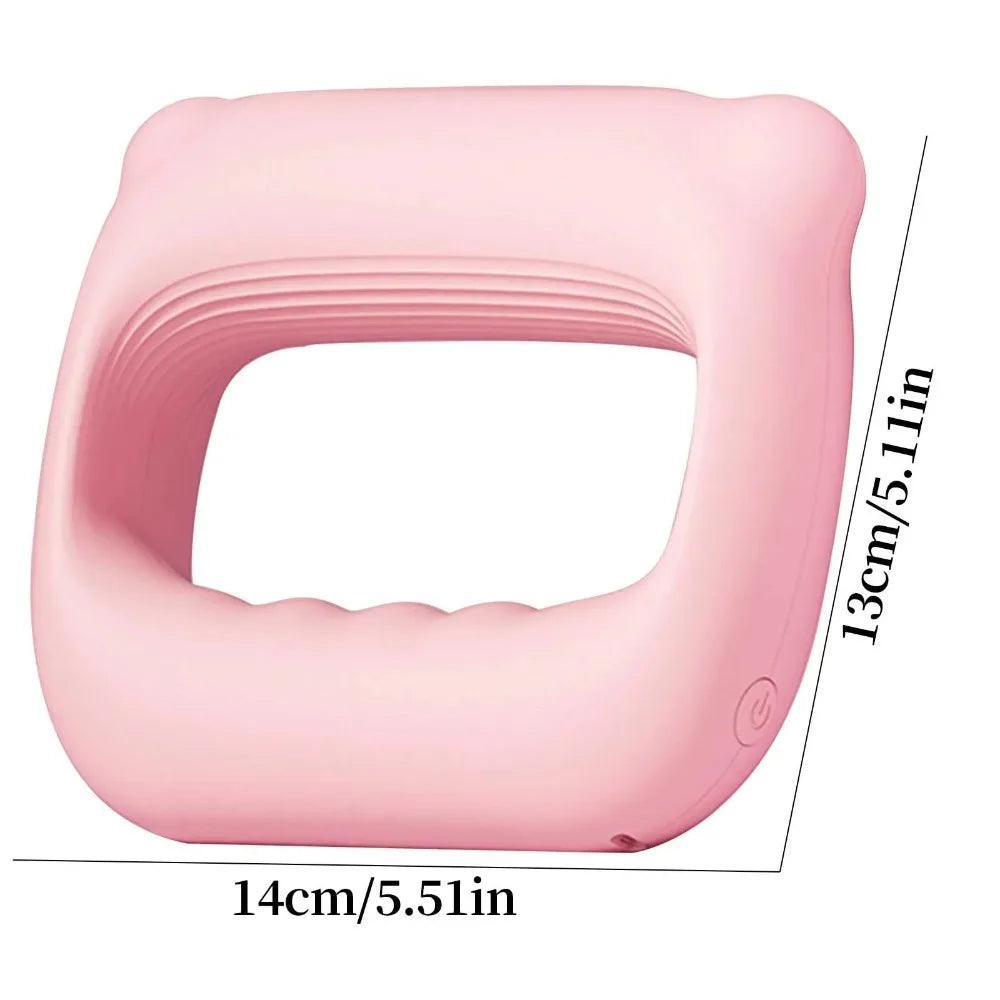 Portable Percussion Fascia Ring USB Charging Massage Belt Vibrating Neck Membrane Massage Relaxation Shoulder Massage