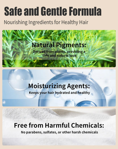 SEVICH Hairline Shadow Powder With Brush Water Sweat Resistant Hair Loss Concealer Bald Spot Concealing Hair Powder Women Men