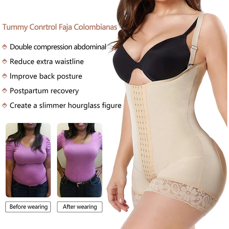 Postpartum Girdles to Reduce Abdomen and Waist Women's Body Shaper Slimming for Women Sexy underwear Push Up Control Panties