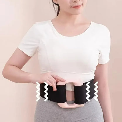 Portable Percussion Fascia Ring USB Charging Massage Belt Vibrating Neck Membrane Massage Relaxation Shoulder Massage