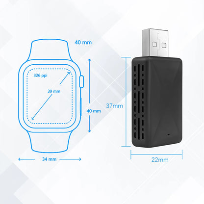 Carplay Wireless Adapter Android Auto 2in 1 Smart Dongle 2025 5G WIFI For iphone Android Phone For Volvo Benz Mg Kia Chery VW